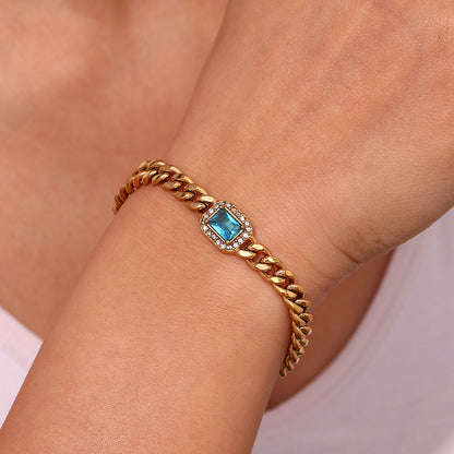 Velouré Radiant Cuban Link