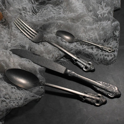 Château Oaks Royal Matte Silverware Set