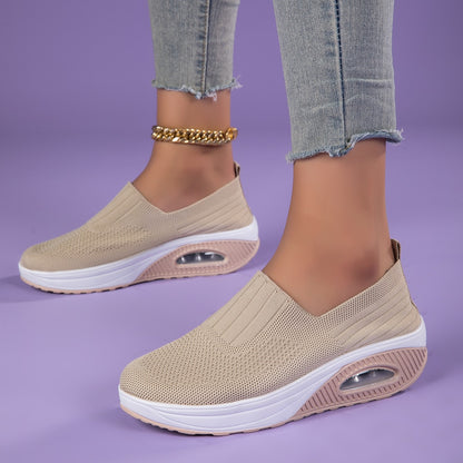 StrideJoy Cloudknit Slip-Ons