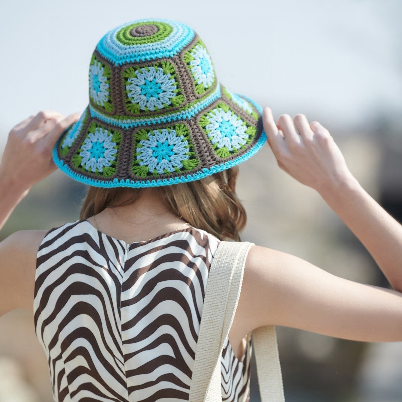 Velvéra Mosaic Boho Sunhat