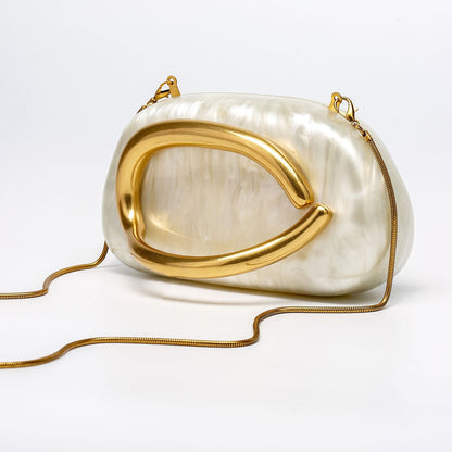 Velouré Sculptura Evening Clutch