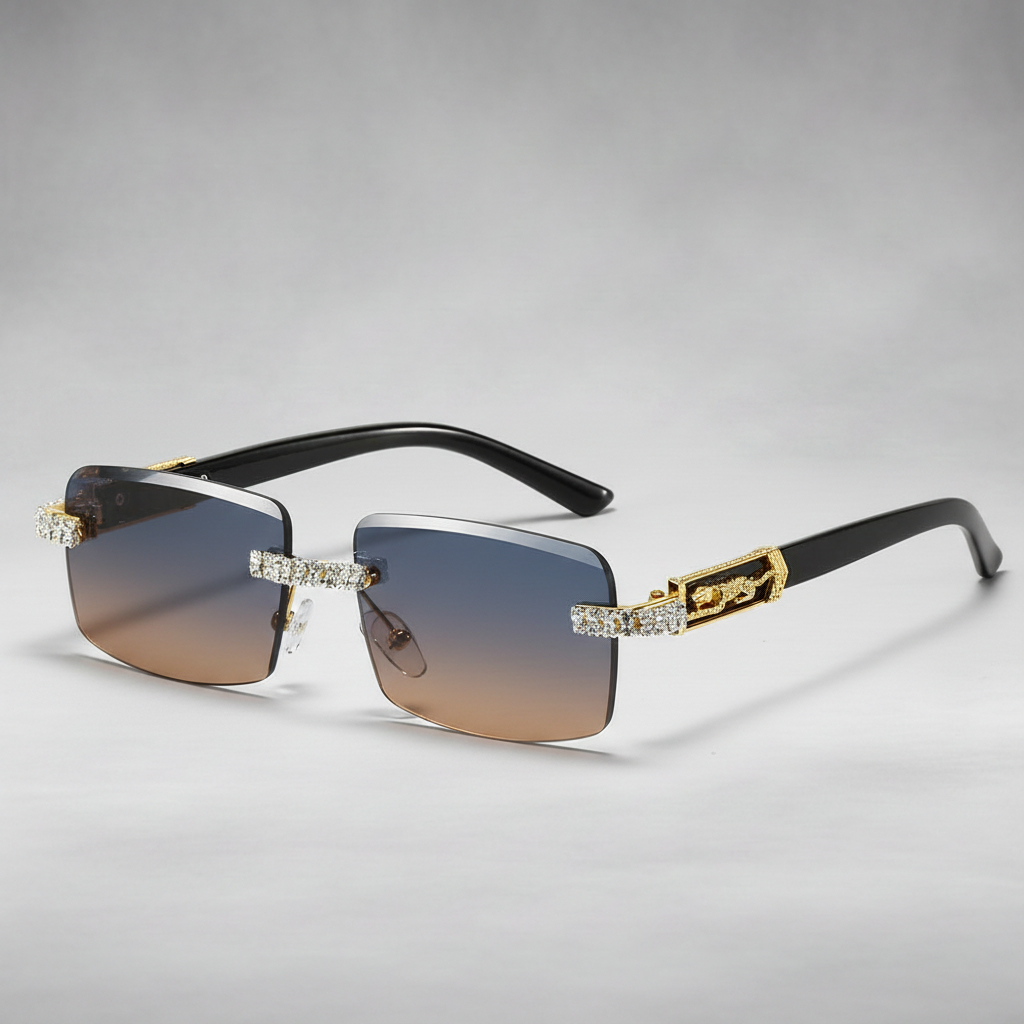 Velouré Leopard Diamond-Cut Shades