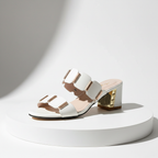 Élise Gold Glam Mule