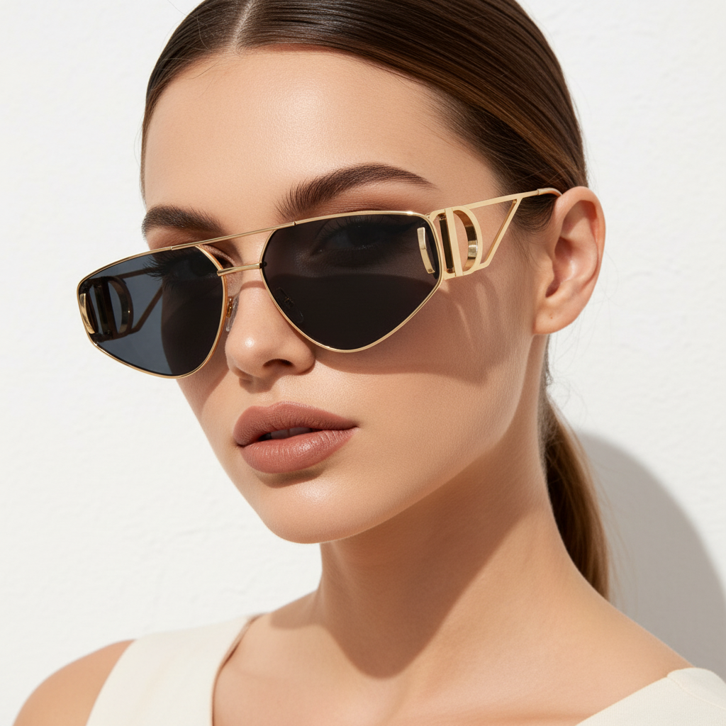 Velouré Cateye Metal Shades