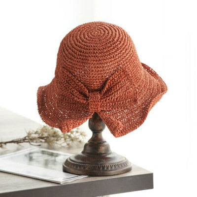 "Le Voyageur" Elegant Bowknot Sunhat