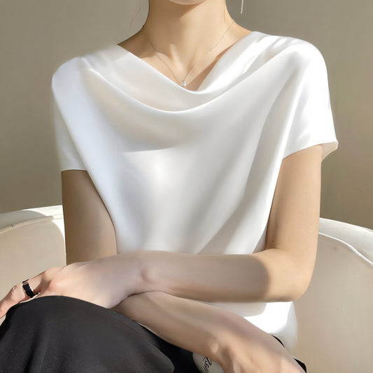 Velvéra Paris Satin Blouse