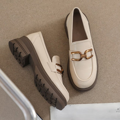 Ava Greene Platform Loafers