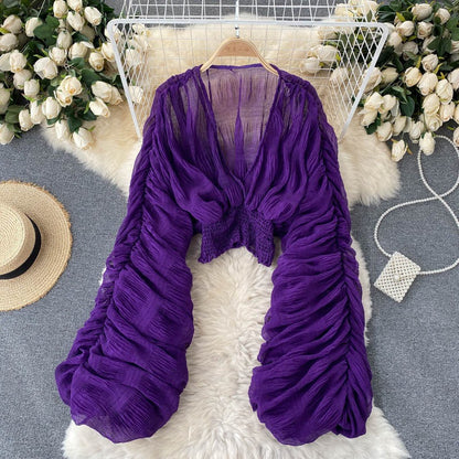 Velvéra Billow Sleeve Top