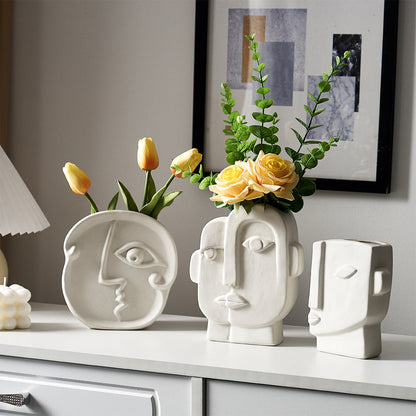 Thise™ Faces Nordic Vase (3 Set)