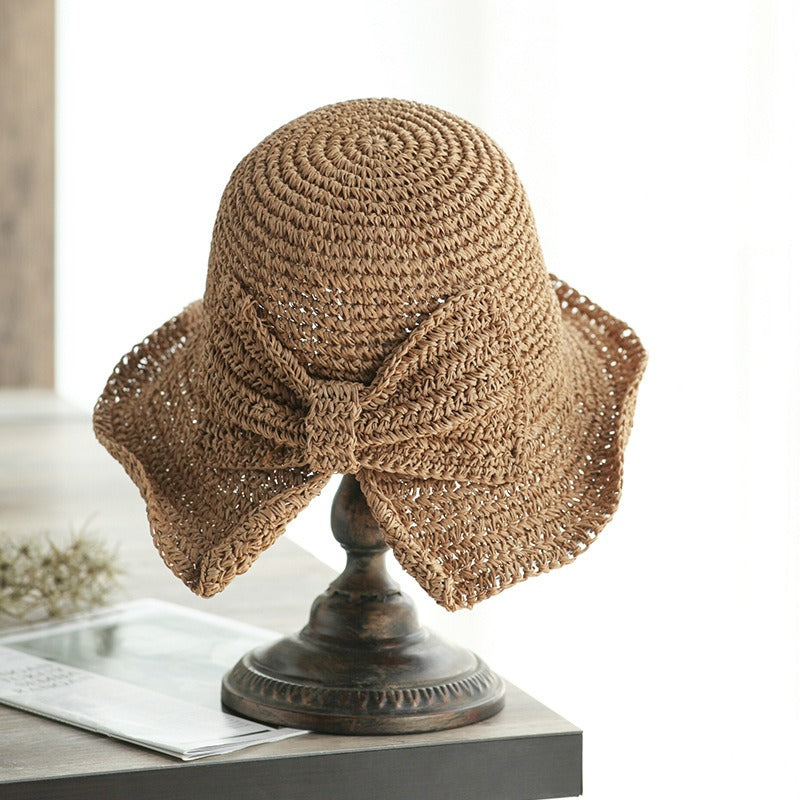 "Le Voyageur" Elegant Bowknot Sunhat