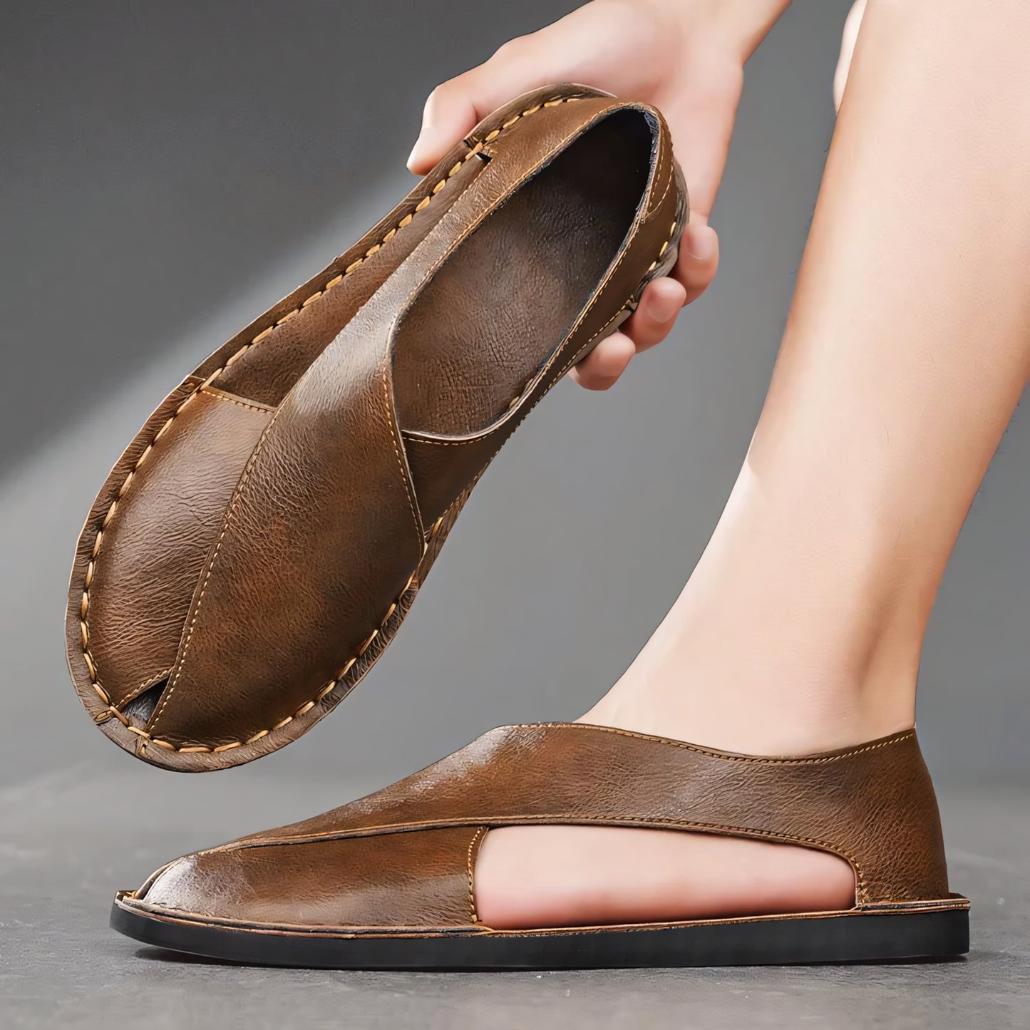 Casa Roma Leather Sandals