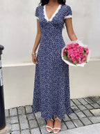 Léa French Vacation Floral Sundress