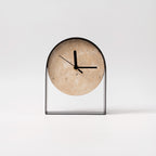 Minimal Stone Wabi-Sabi Clock