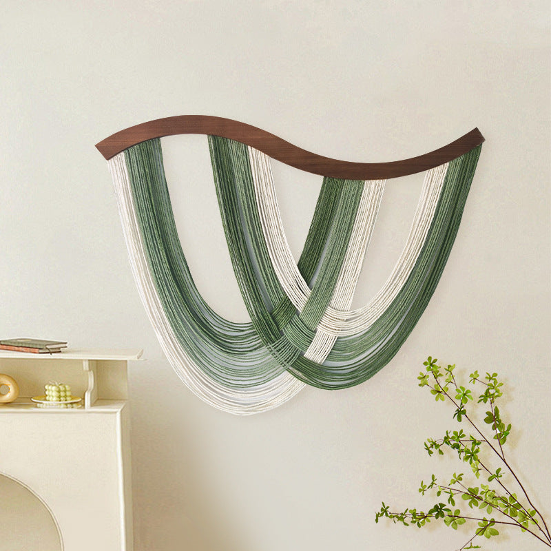 Thise Nordic Waves Boho Tapestry