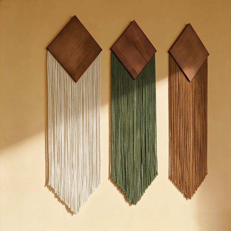 Thise Boho Square Fringe Tapestry