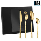 Château Oaks Abstract Ridge Stainless Cutlery Set