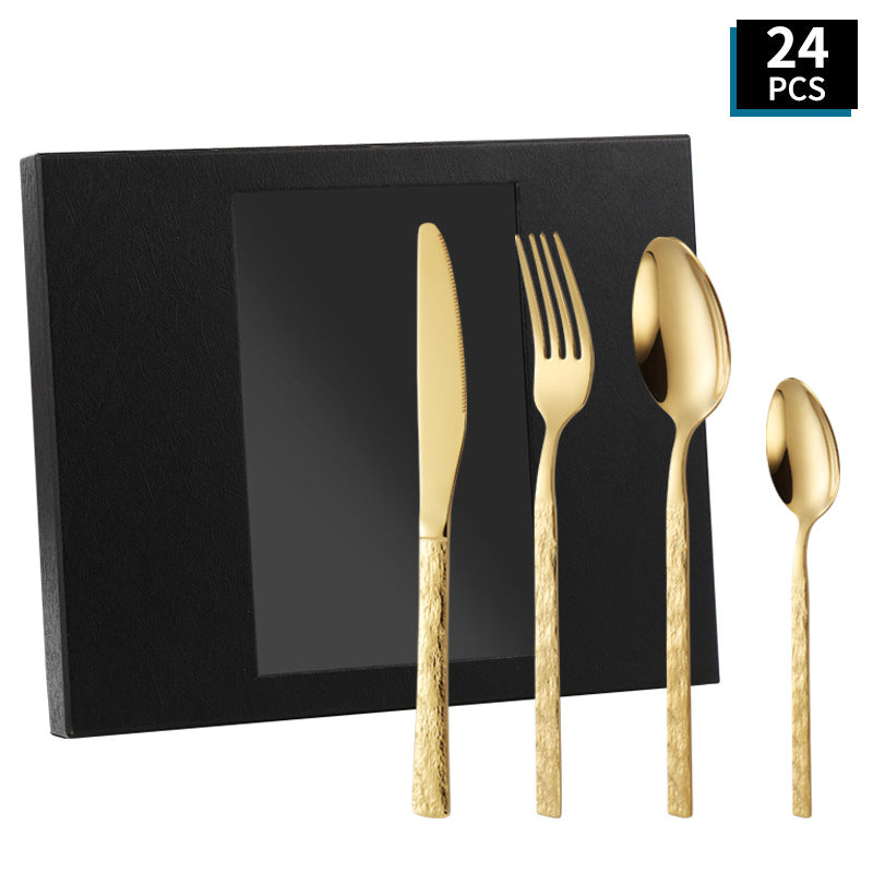 Château Oaks Abstract Ridge Stainless Cutlery Set