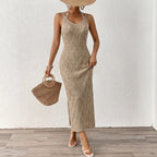 Freya Elegant Knitted Beach Sundress