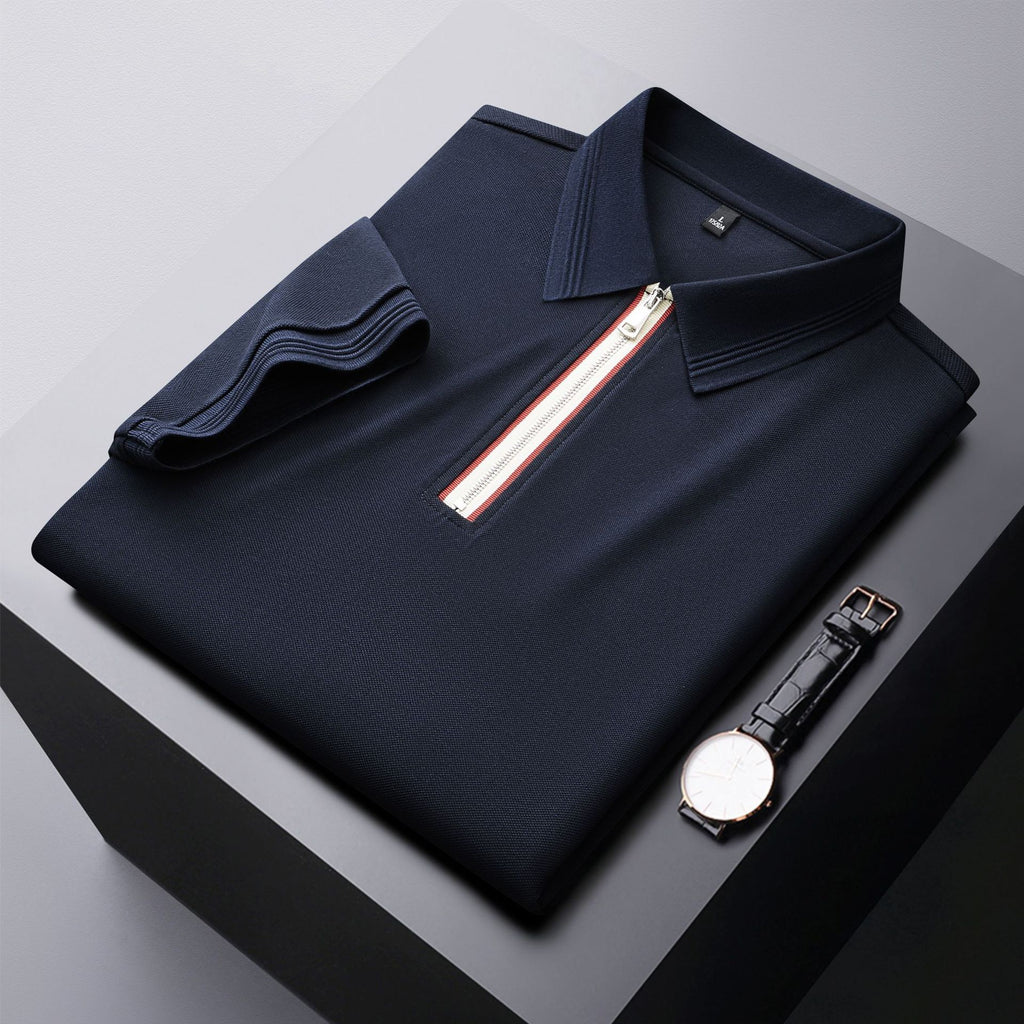 Donovan Cotton Blend Straight Polo