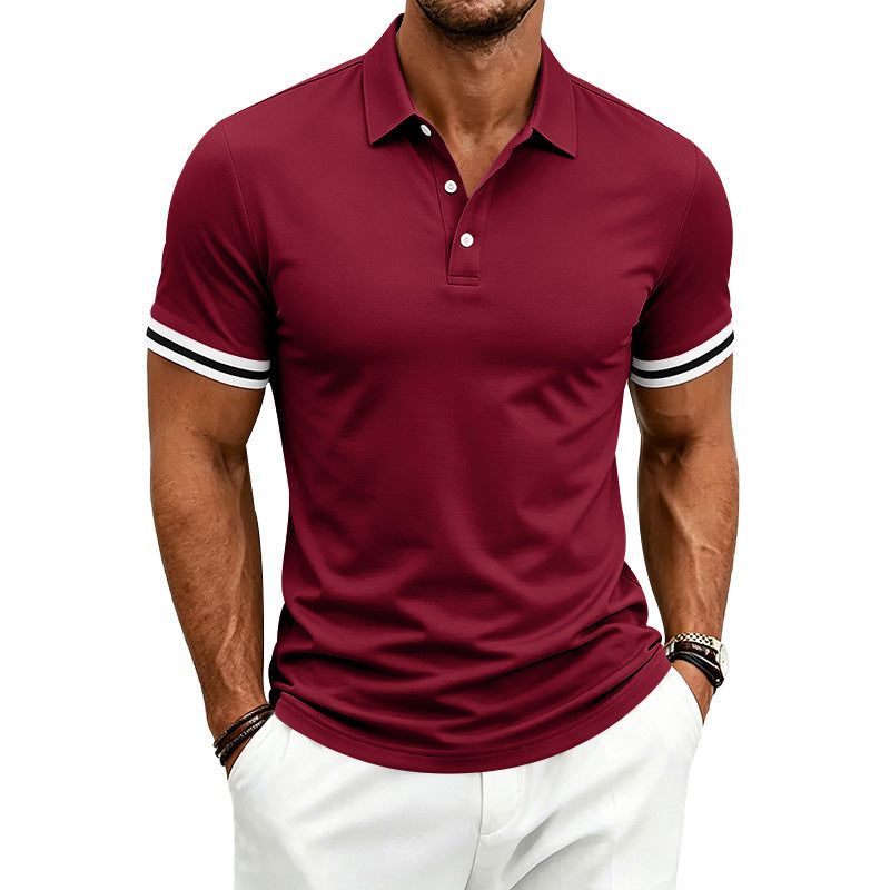 Donovan Turn-Down Collar Summer Polo