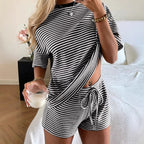 Léa Waffle Knit Summer Home Co-Ord