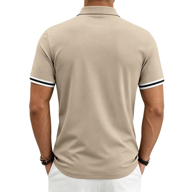 Donovan Turn-Down Collar Summer Polo