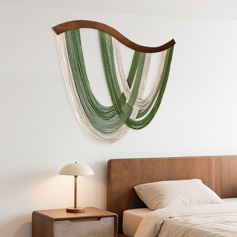 Thise Nordic Waves Boho Tapestry