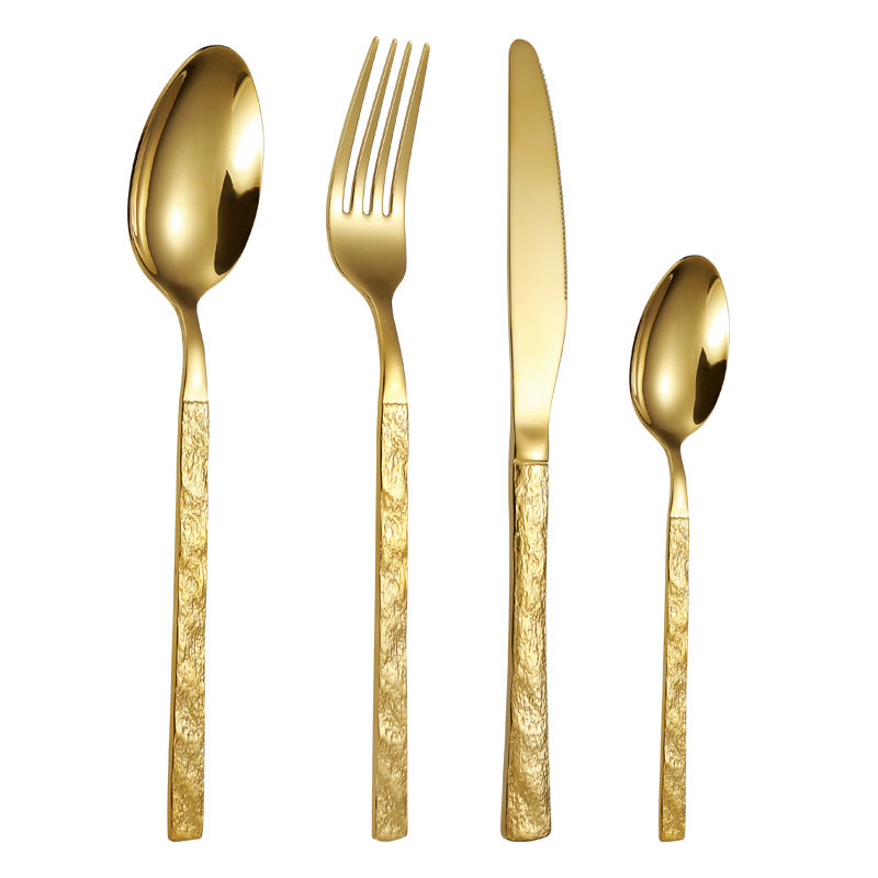 Château Oaks Abstract Ridge Stainless Cutlery Set
