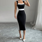 Léa Elegant Parisian Long Dress