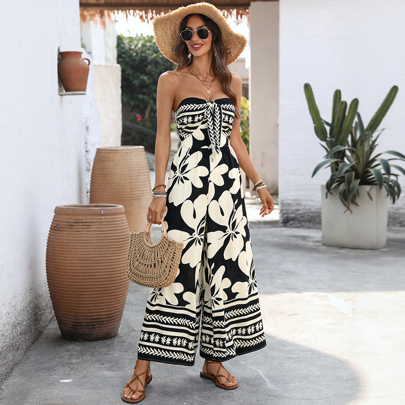 Léa Floral Vacation Summer Jumpsuit