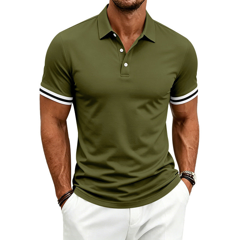 Donovan Turn-Down Collar Summer Polo