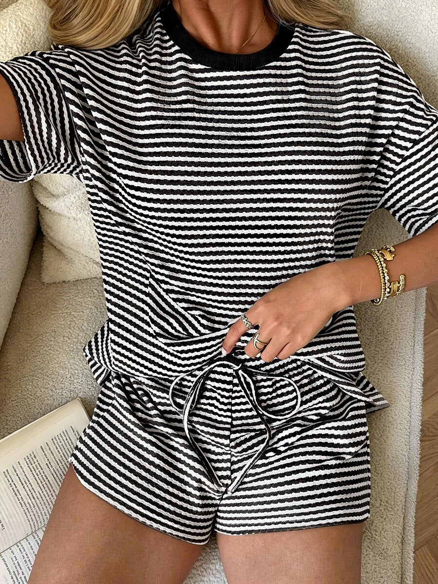 Léa Waffle Knit Summer Home Co-Ord
