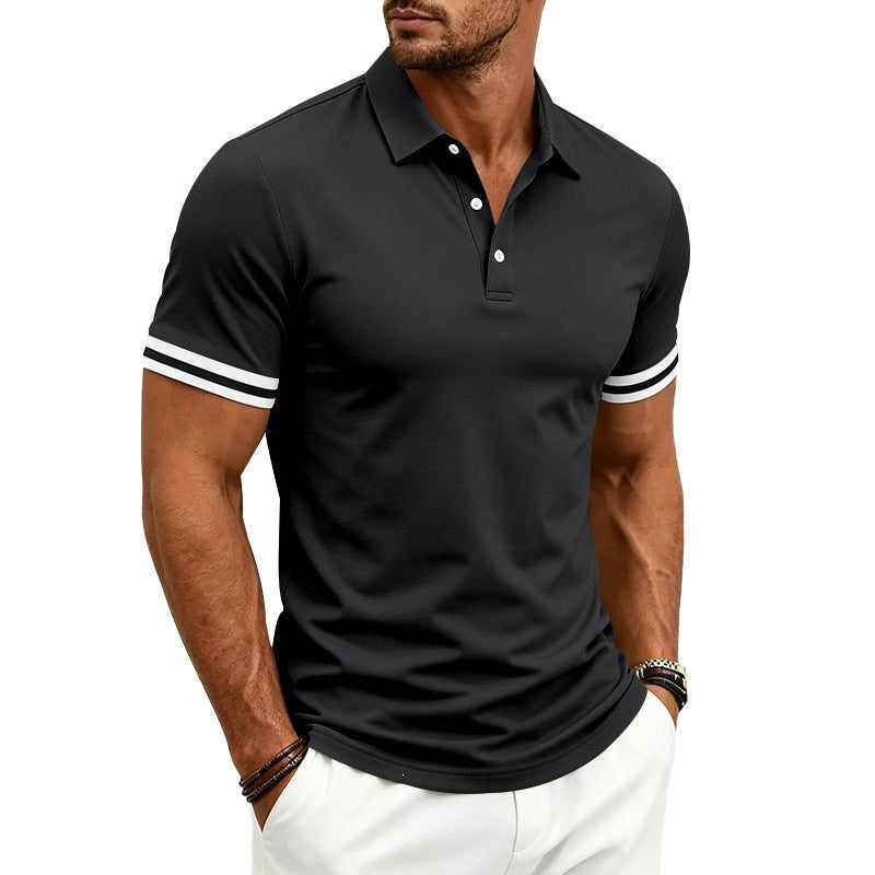 Donovan Turn-Down Collar Summer Polo