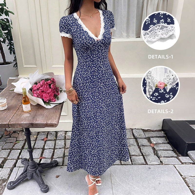 Léa French Vacation Floral Sundress