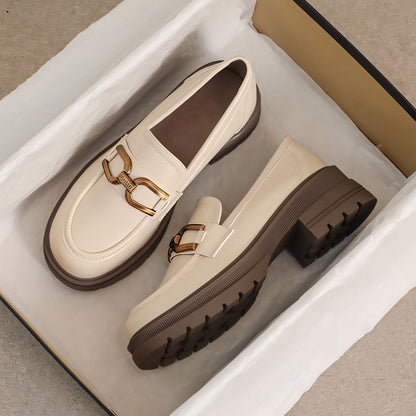 Ava Greene Platform Loafers