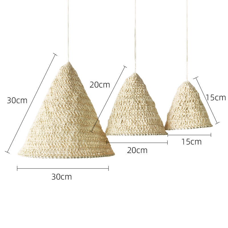Alderton Hemp Boho Woven Lampshade