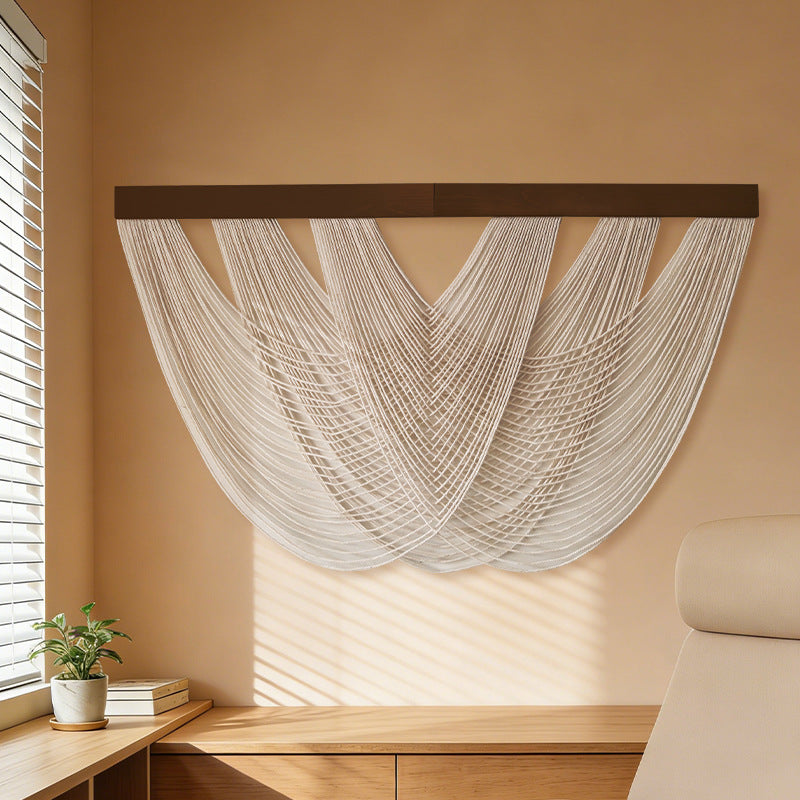 Thise Nordic Mahogany Woven Tapestry