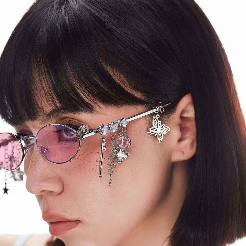 Velouré Y2K Vintage Japanese Oval Shades