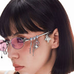 Velouré Y2K Vintage Japanese Oval Shades