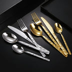 Château Oaks Abstract Ridge Stainless Cutlery Set