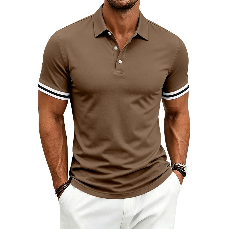 Donovan Turn-Down Collar Summer Polo