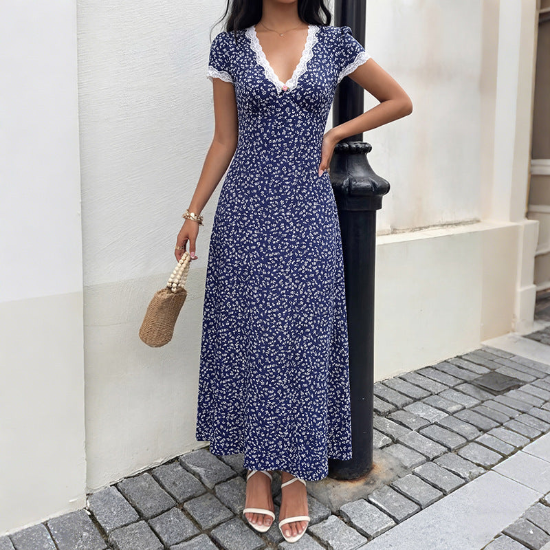 Léa French Vacation Floral Sundress