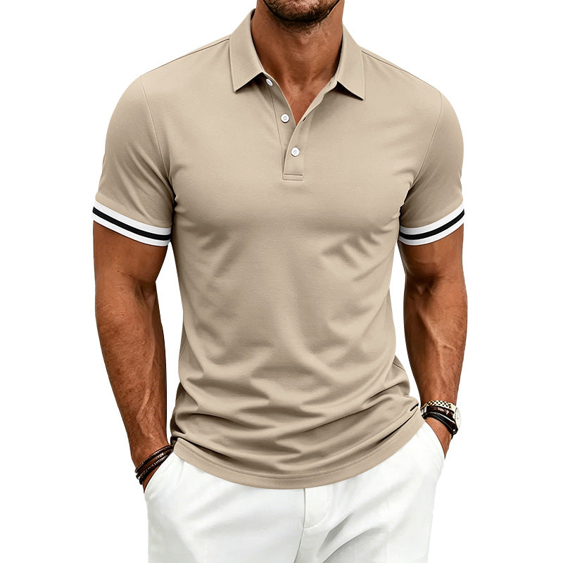 Donovan Turn-Down Collar Summer Polo