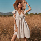 Freya Western Country Ruffled Dress