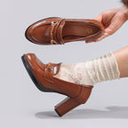 Élise Vintage Mary Jane Kitten Heels