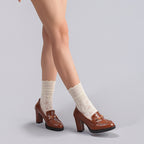 Élise Vintage Mary Jane Kitten Heels