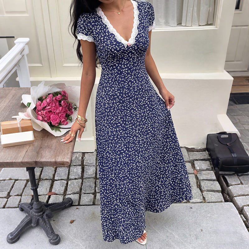 Léa French Vacation Floral Sundress