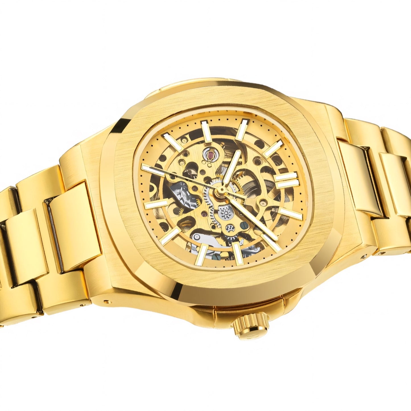 Velouré Skeleton Watch