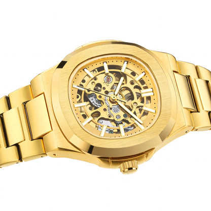 Velouré Skeleton Watch