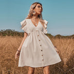 Freya Western Country Ruffled Dress
